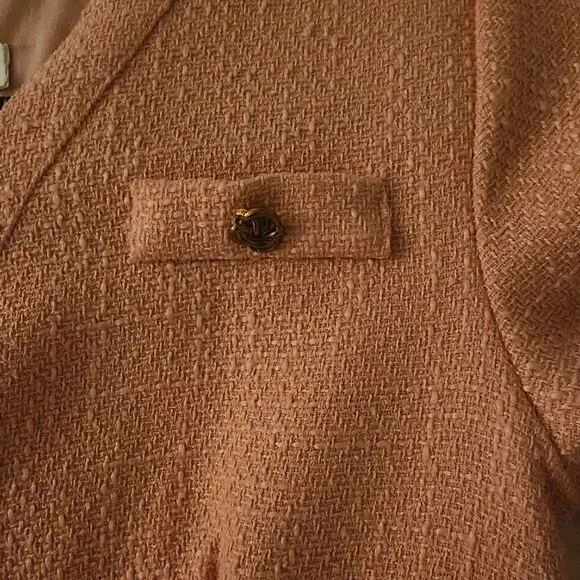 Summer Dress for Women Short Sleeve pink tweed - Picture 5 of 8